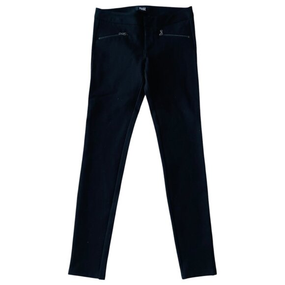 Paige Knit Black Dressy Pants Leggings Women's Size 26 NEW without tags - Picture 5 of 13